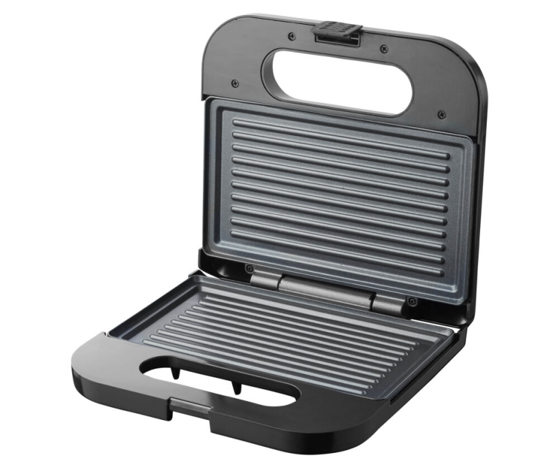 Tomado Sandwich grilll 750W zwart/RVS