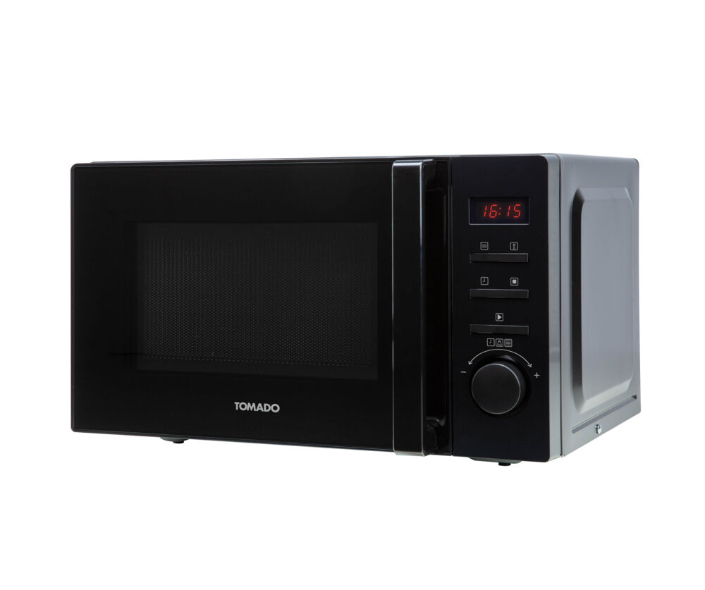 Tomado Vrijstaande Solo Magnetron mer display 700W - Zwart