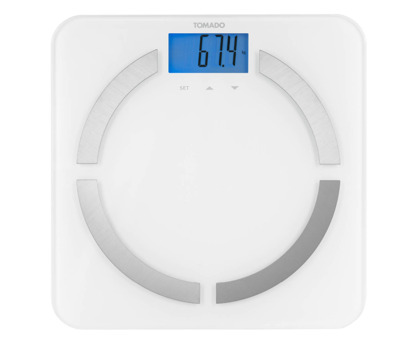Tomado TBS0401W Personenweegschaal lichaamsanalyse - wit