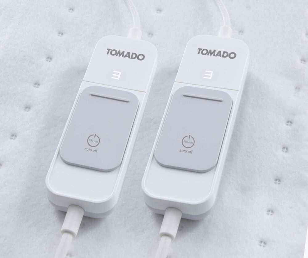 Tomado Elektrische onderdeken 2-persoons 2x60 Watt