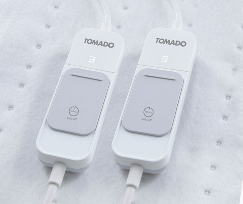 Tomado Elektrische onderdeken 2-persoons 2x60 Watt