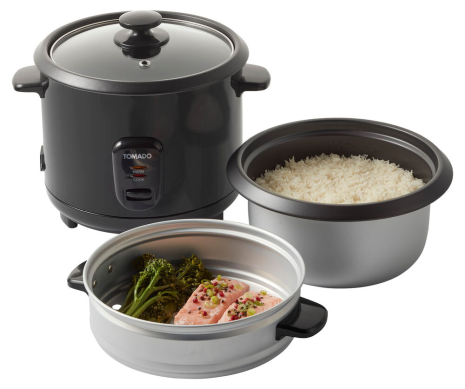 Tomado Rijstkoker 1,5L 500W - Zwart
