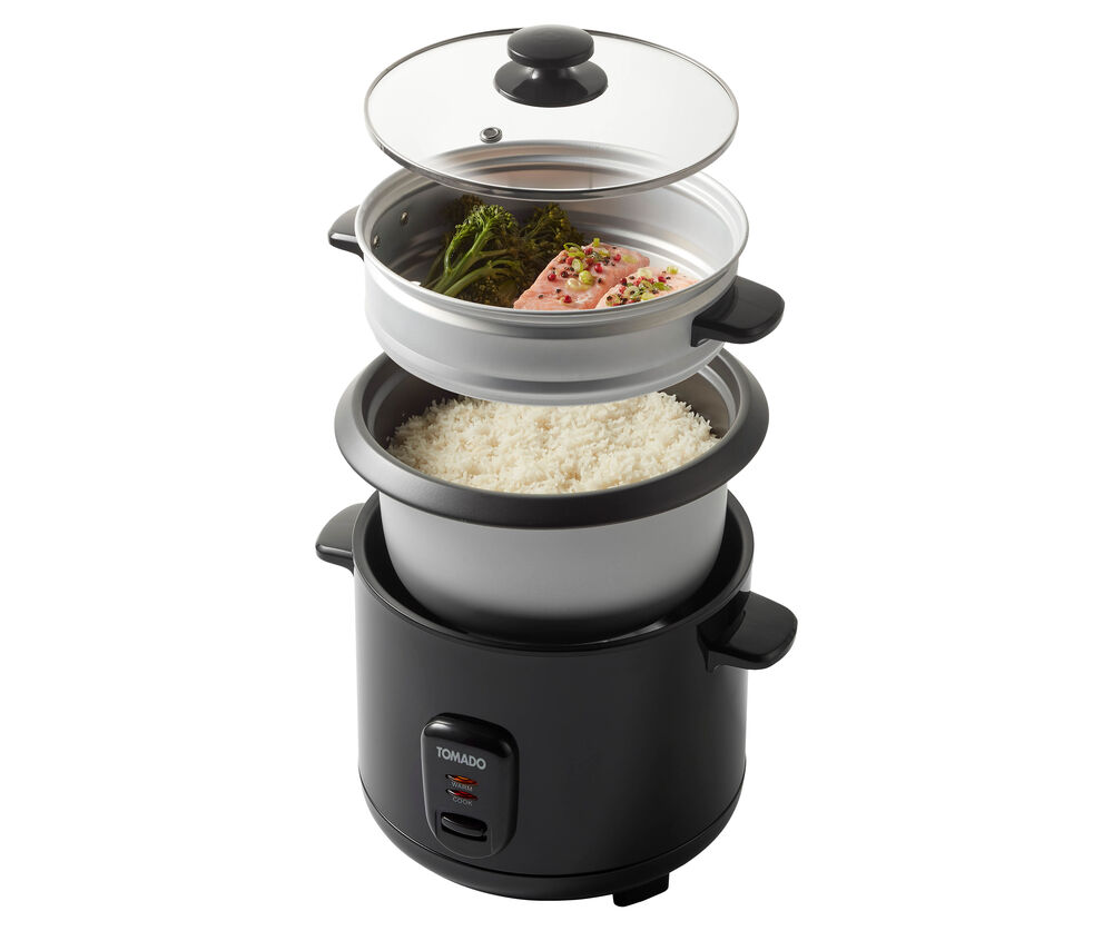 Tomado Rijstkoker 1,5L 500W - Zwart
