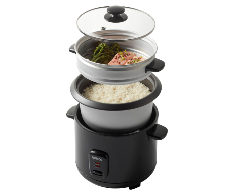 Tomado Rijstkoker 1,5L 500W - Zwart