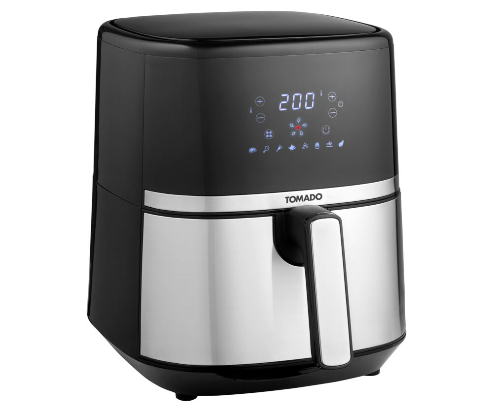 Tomado TAF5401S Airfryer Friteuse 5,4L Zwart 1500W