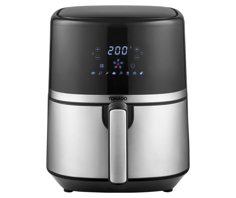 Tomado TAF5401S Airfryer Friteuse 5,4L Zwart 1500W