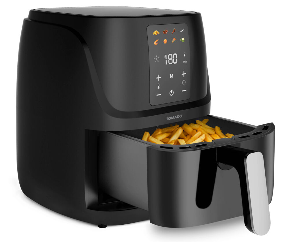 Tomado TAF3010B Airfryer Friteuse 3L Zwart 1300W