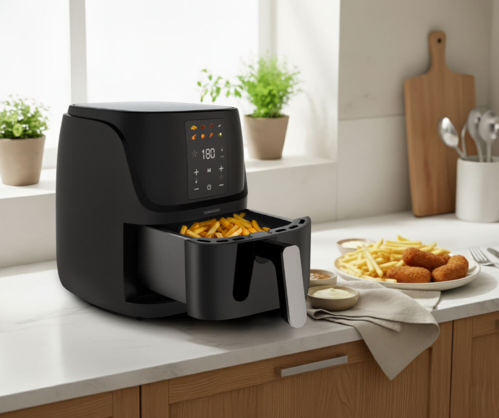 Tomado TAF3010B Airfryer Friteuse 3L Zwart 1300W
