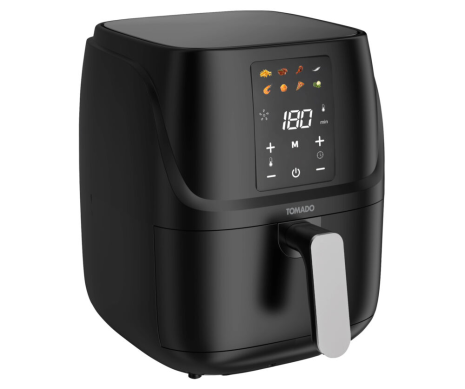 Tomado TAF3010B Airfryer Friteuse 3L Zwart 1300W