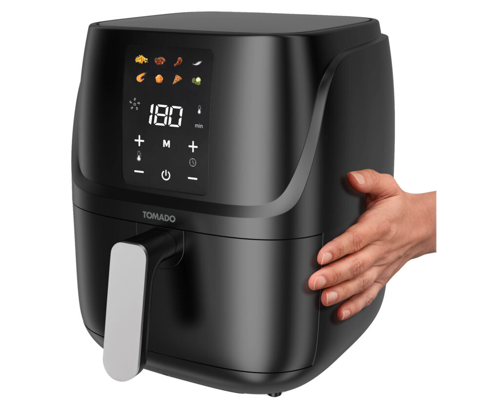 Tomado TAF3010B Airfryer Friteuse 3L Zwart 1300W