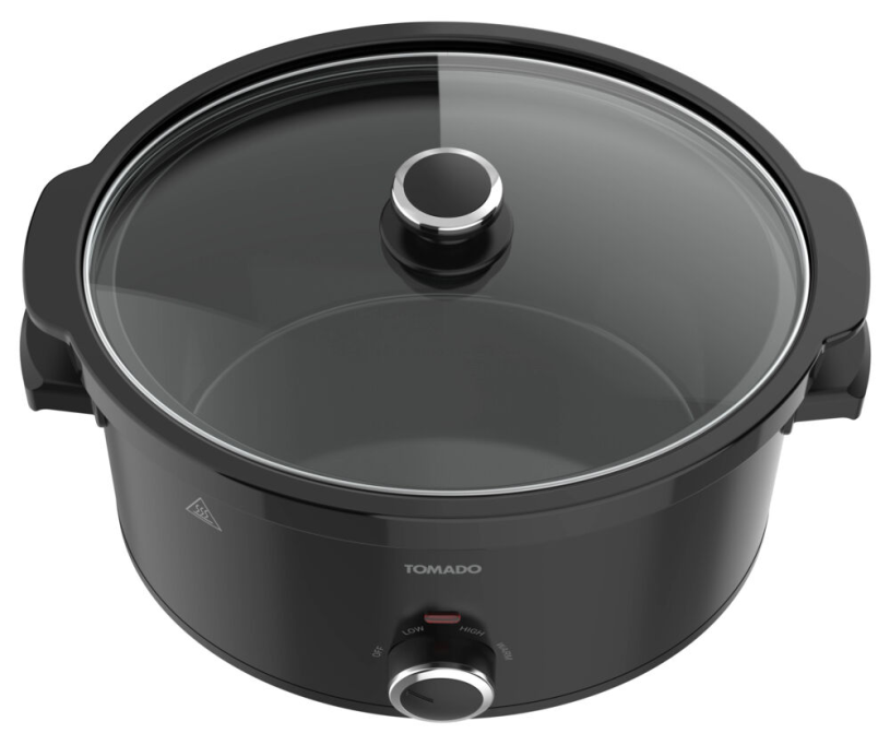 Tomado Slowcooker 6L Zwart