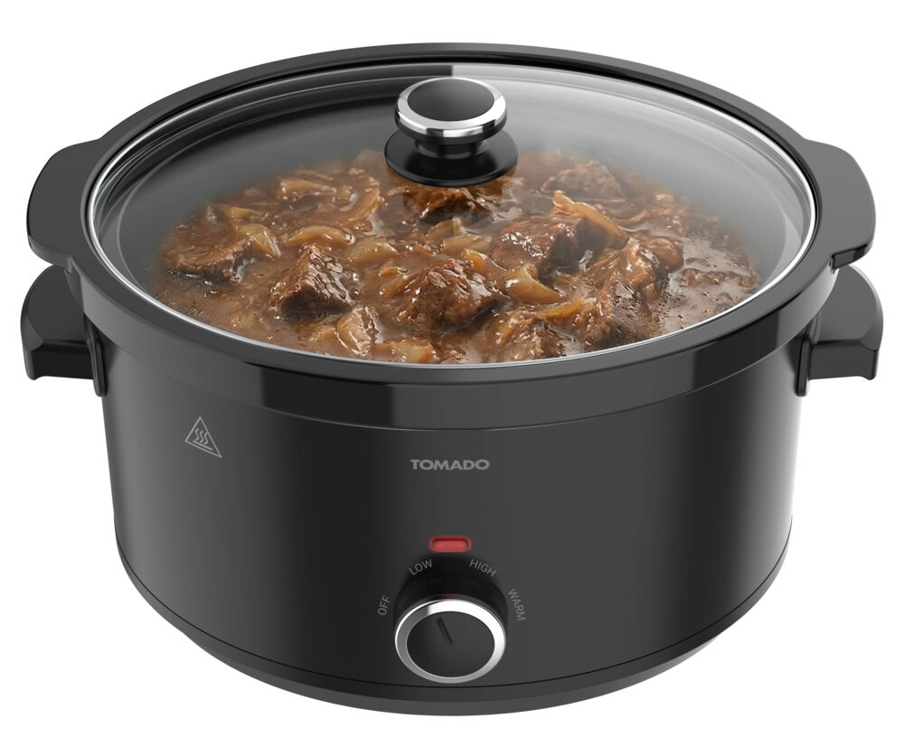 Tomado Slowcooker 6L Zwart