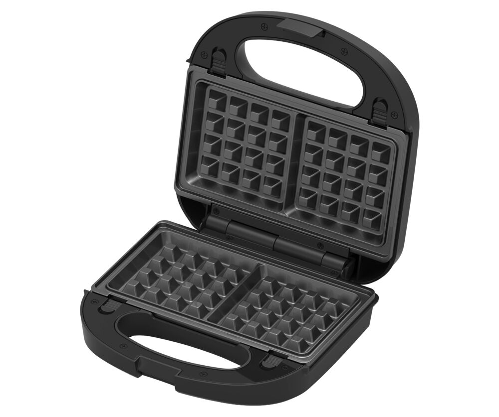 Tomado Multigrill 750W zwart 3 verwisselbare platen