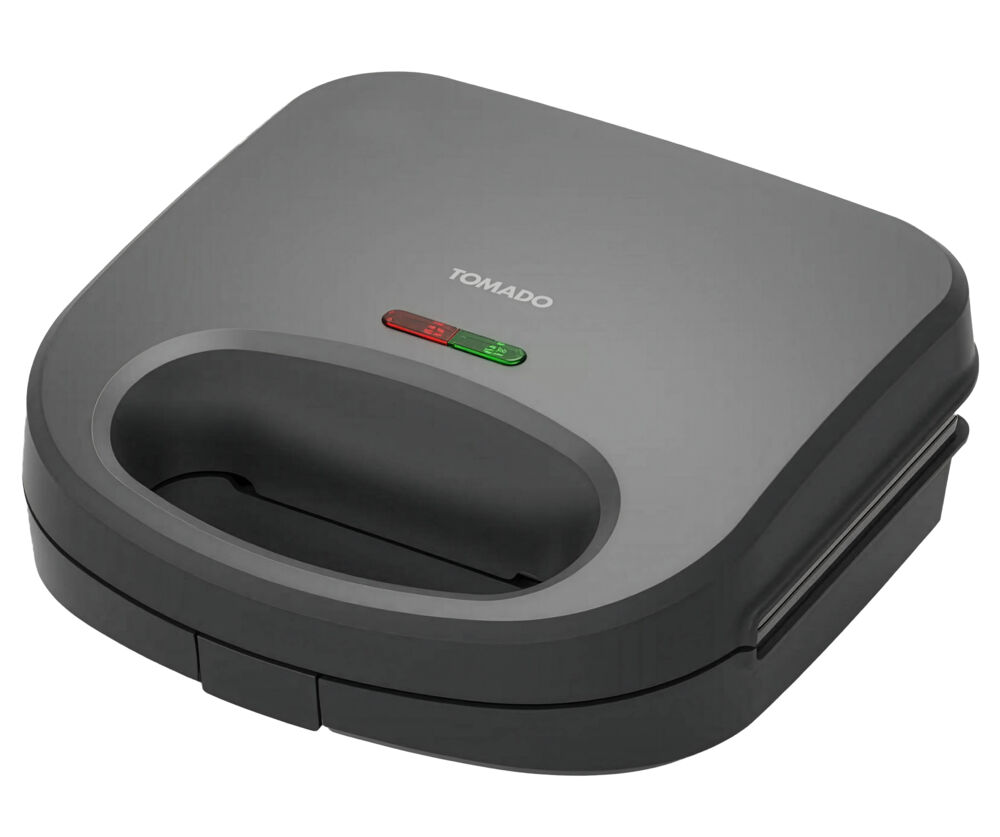 Tomado Multigrill 750W zwart 3 verwisselbare platen