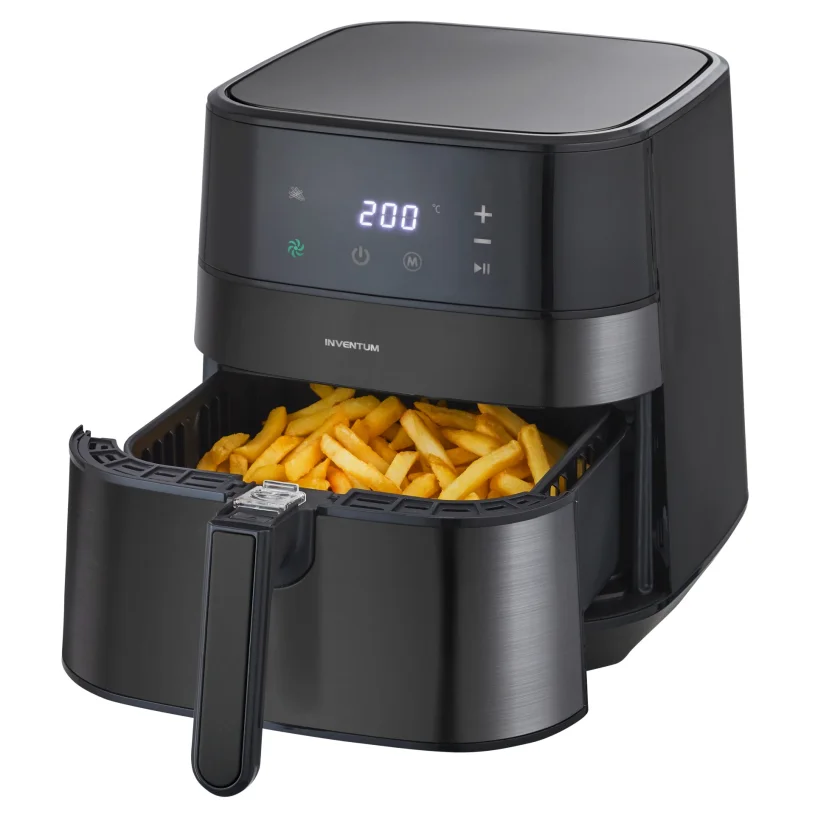 Inventum GF500HLD Airfryer Friteuse 5L Zwart 1700W
