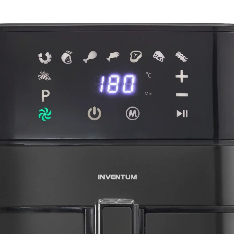 Inventum GF500HLD Airfryer Friteuse 5L Zwart 1700W