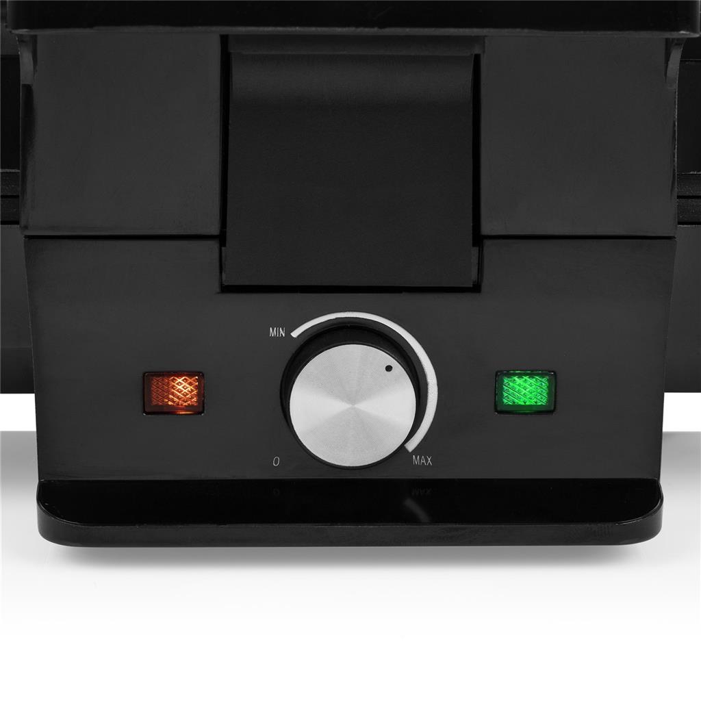 Tristar Wafelijzer - Zwart - 1000W