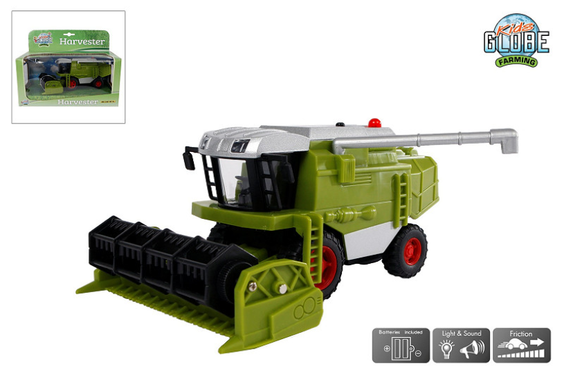 Kids Globe combine frictie 3ass 21cm met L/G