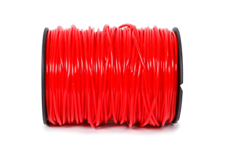 Springtouw 150 meter rood op rol 5mm