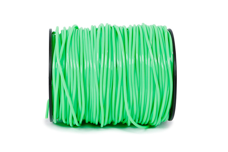 Springtouw 150 meter groen op rol 5mm