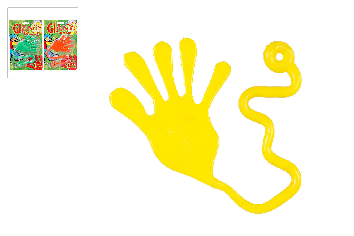 Giant sticky hand, 3ass kleur