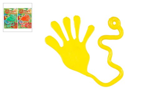 Giant sticky hand, 3ass kleur