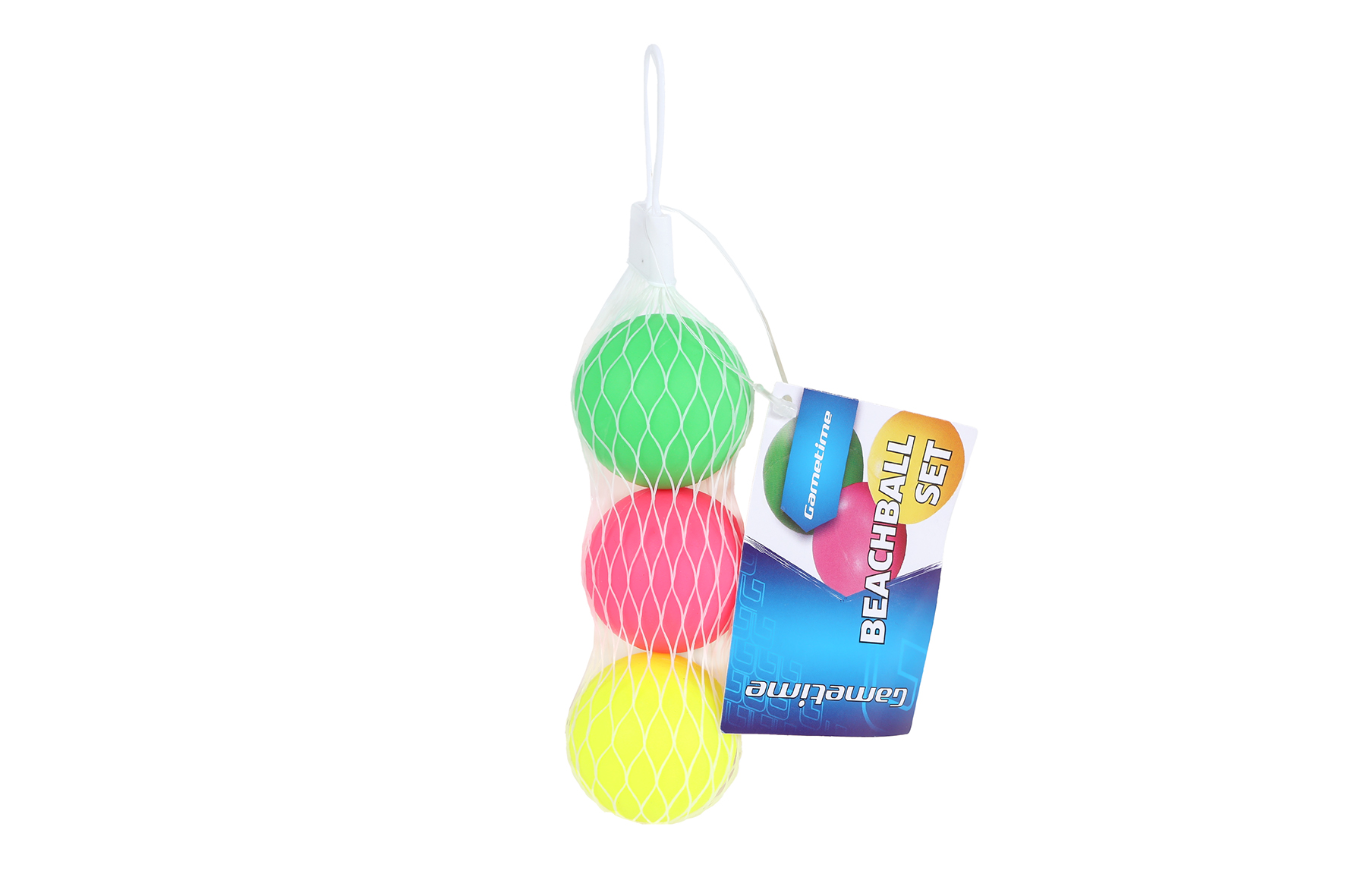 Gametime beachballetjes 3stuks in netje