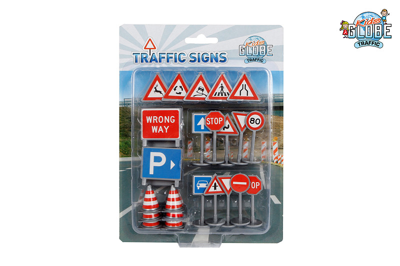 Kids Globe 25 verkeersborden