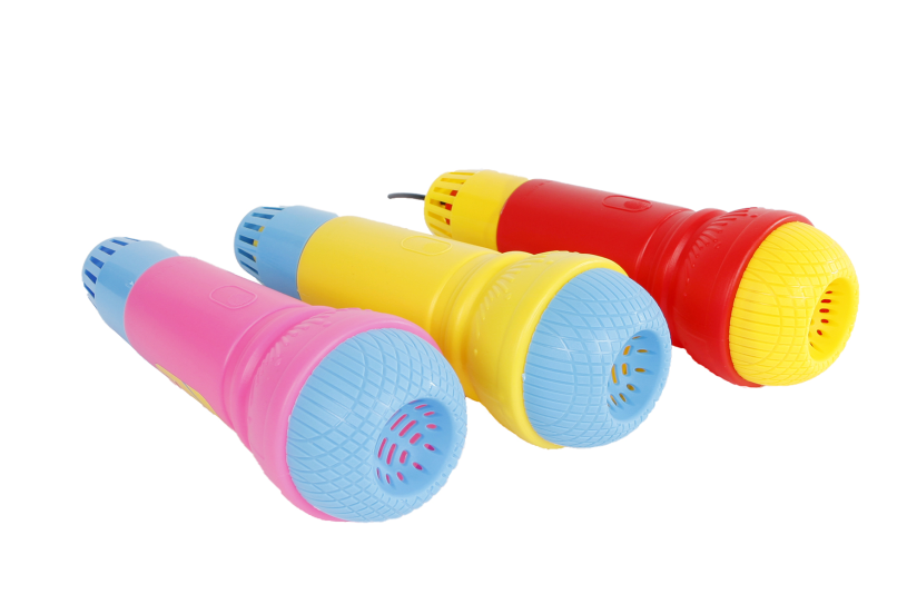 Echo microfoon 3ass kleur 24x8cm