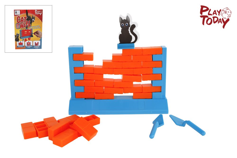 Play ToDay Cat On The Wall spel 15x14cm