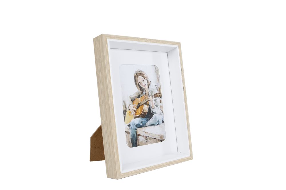 Fotolijst Alice (10x15) S creme hout 17x3x22cm