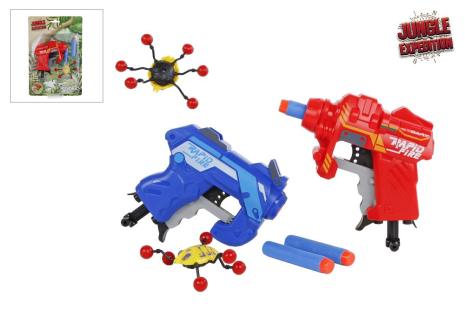Jungle Expedition pistool met darts en window walker 2ass