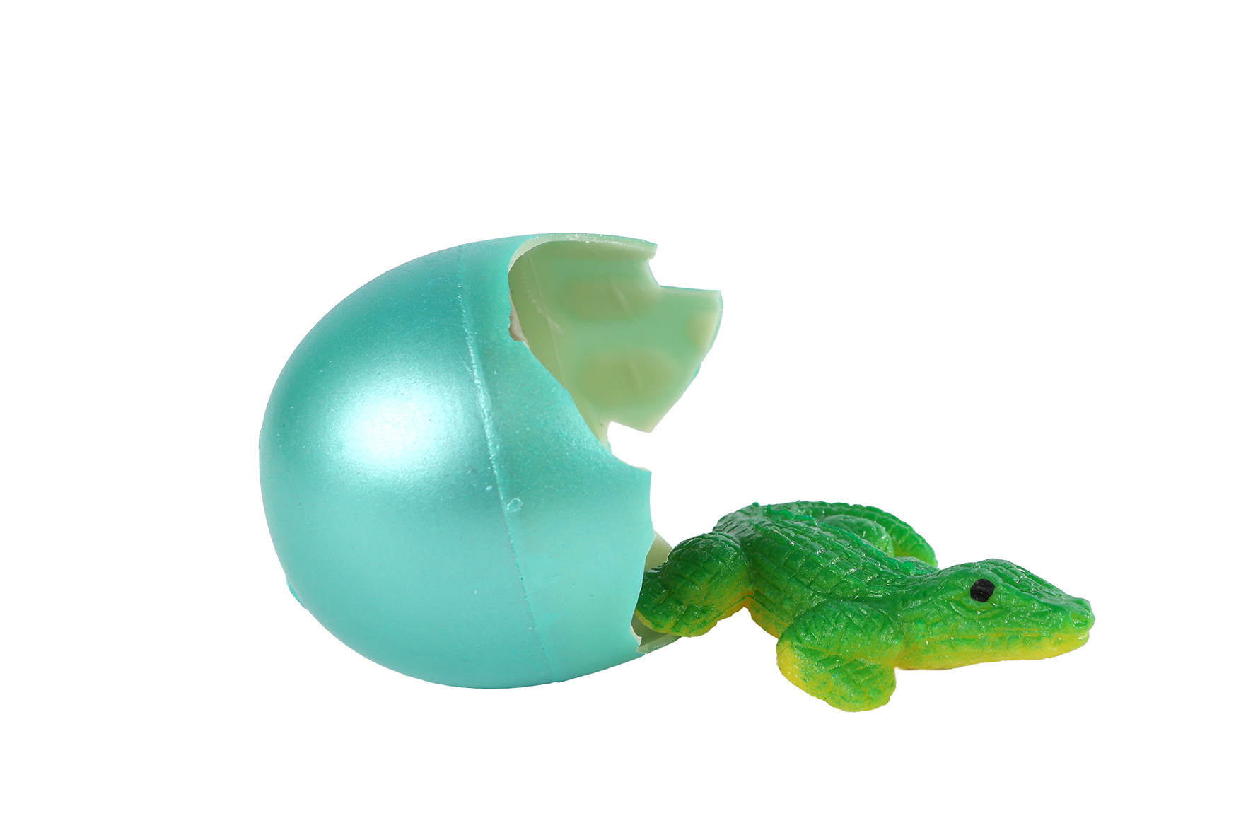 Jungle Expedition ei met groeiende krokodil 6cm
