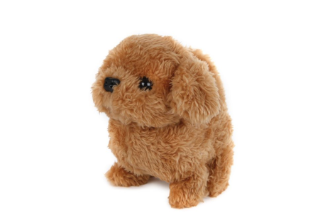 Take Me Home Wandelende Hond bruin 15,5cm