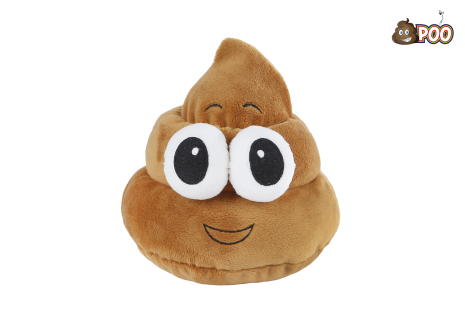 Poo pluche poep 18cm