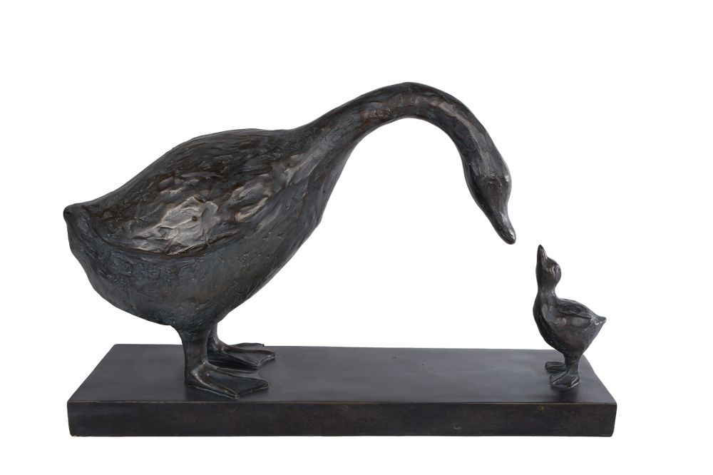 Sculptuur A.J. Kwak XXL Koper polystone 51x17x30,5cm