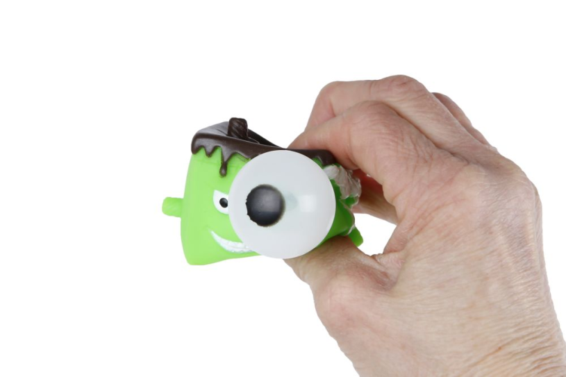 Brainboooom blokmonsters met uitpuilende ogen 6cm 8ass