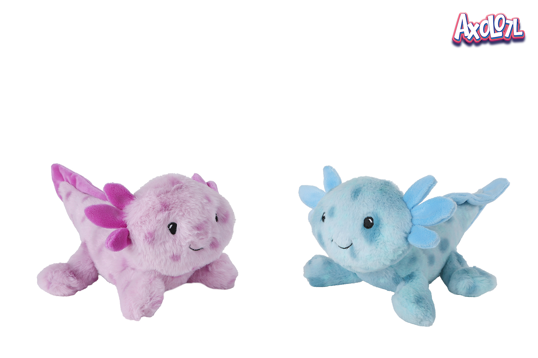 Axolotl pluche 2ass 25cm