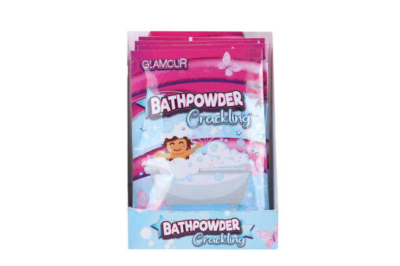 Glamour knetter badpoeder met geur 30gram 3ass