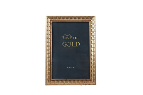 Fotolijst Jara (10x15) goud hout 15x10x1,5cm