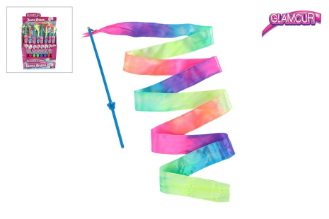 Glamour rainbow danslint ass kleur 2 meter