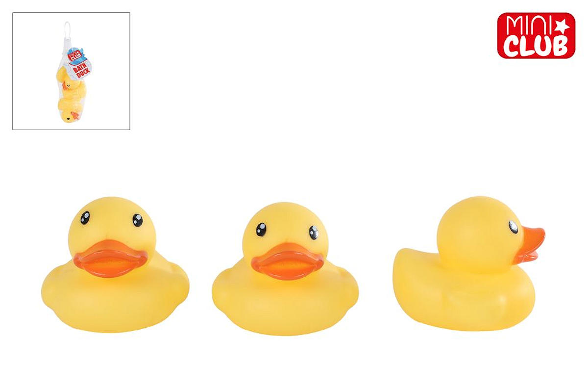 Mini Club badeendjes 3stuks 6cm