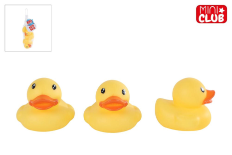 Mini Club badeendjes 3stuks 6cm