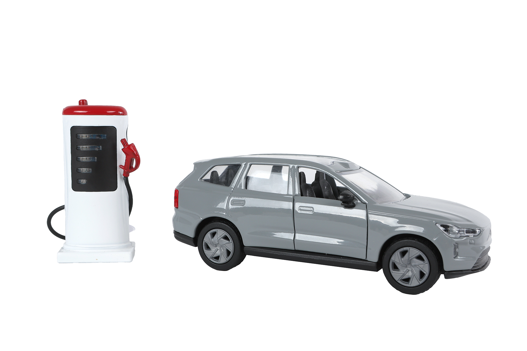 Kids Globe Volvo EX90 met oplaadpaal licht en geluid 13,5cm