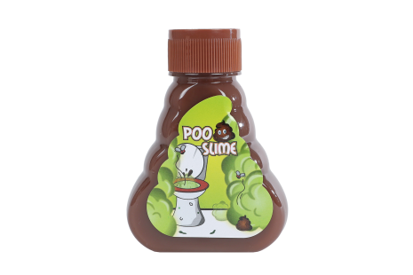 Poo slijm 140gram bruin 2ass 10,5cm