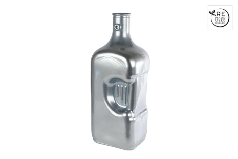 3R Kan Frigo zilver glas 12x12x32cm