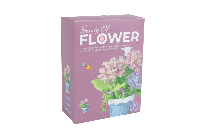 Bouwstenen planten in pot assorti in display