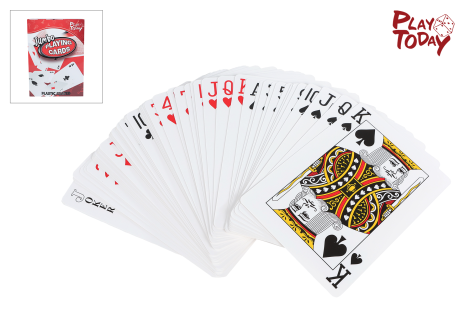 Play ToDay jumbo speelkaarten 17,5cm