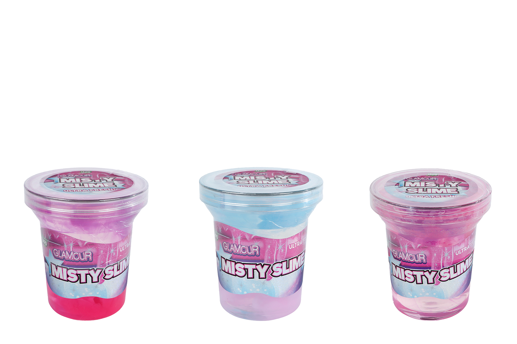 Glamour Super Goo misty twisty slijm 260gram assorti