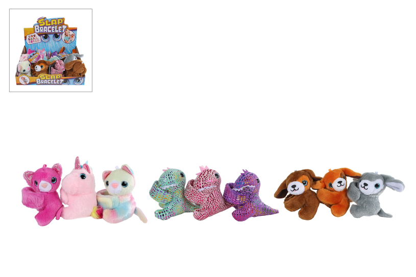 Mijn dierenvriendjes klaparmband 21,5cm 12ass